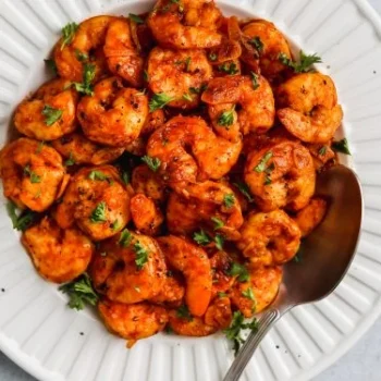 Spicy paprika prawn